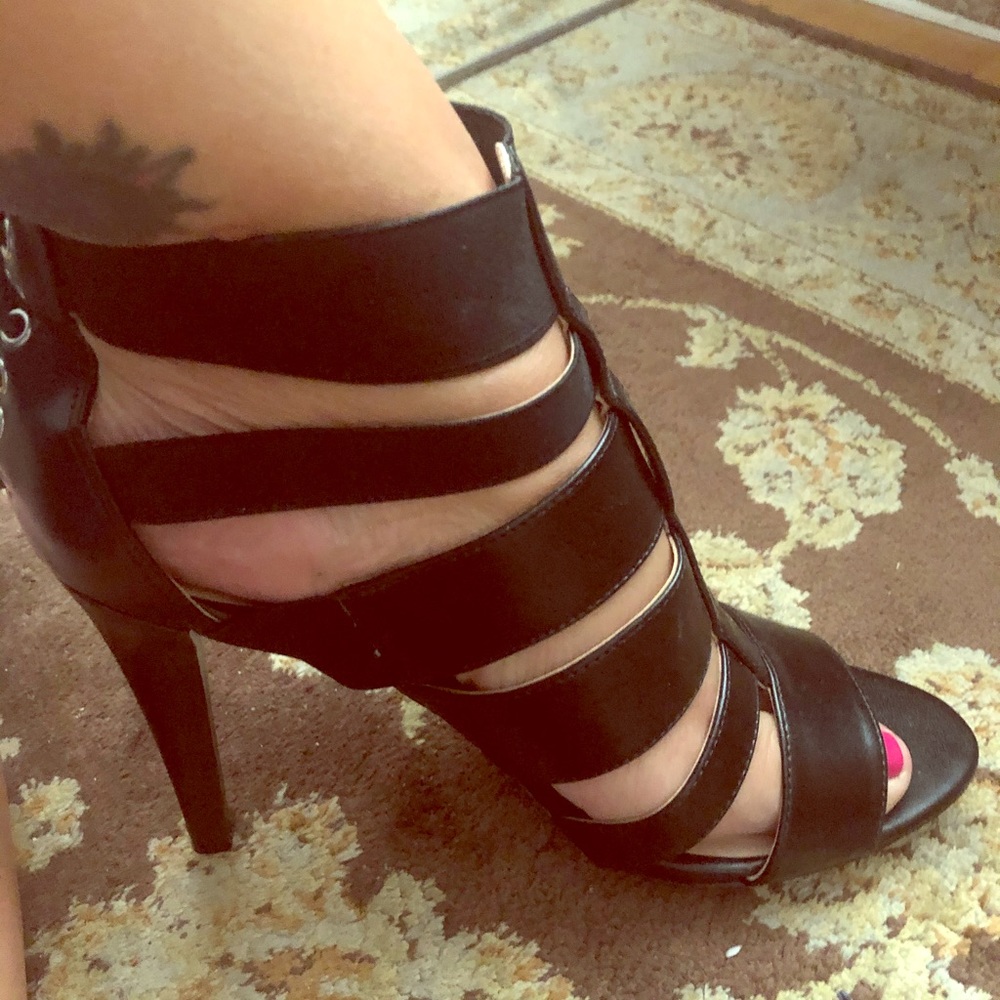 Nine West Roman Sandal Stilettos Sz 9